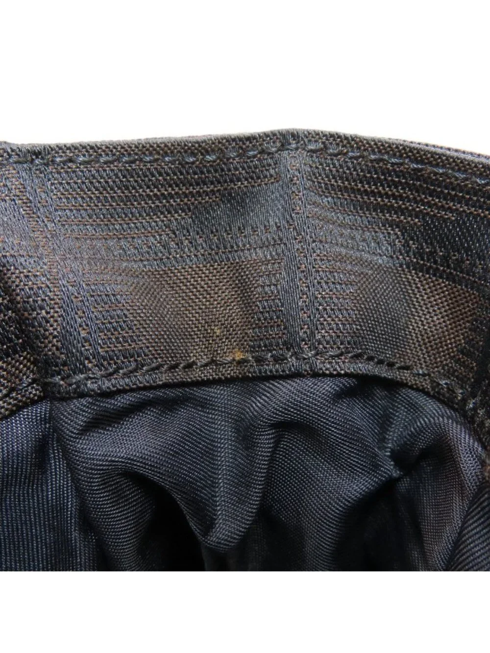 Chanel New Travel Line Shoulder Bag Nylon Jacquard
